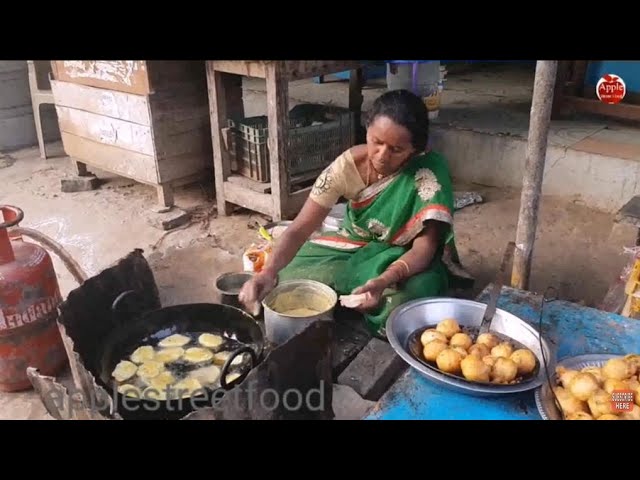 Potato bhaji | Rare Indian street food | pav bhaji recipe | APPLE STREET FOOD