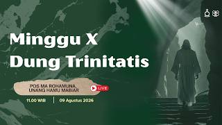 X Trinitatis Sunday Service, August 9, 2026 | 11:00 AM WIB Batak Language (Live Streaming)