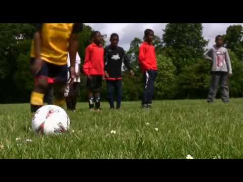 Inner-city football training programme with Johnny Cool