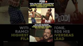 PEDDI is rewriting Ram Charan’s overseas history 🌍