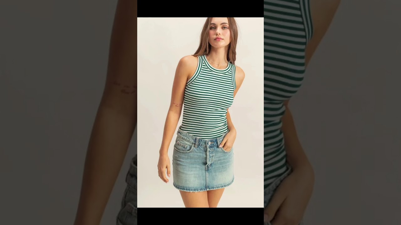 HYFVE Striped Tank Top