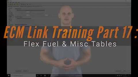 ECM Link Part 17: Flex Fuel & Misc Tables | Evans Performance Academy