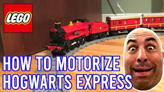The ULTIMATE method to motorize LEGO 76423 Hogwarts Express & Hogsmeade Station train!