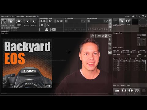 Introduction Backyard EOS capture software for Canon & Nikon DSLR Camera | Astrophotography