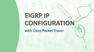 EIGRP IP configuration in Cisco Packet Tracer || Step-by-step explanation🔥