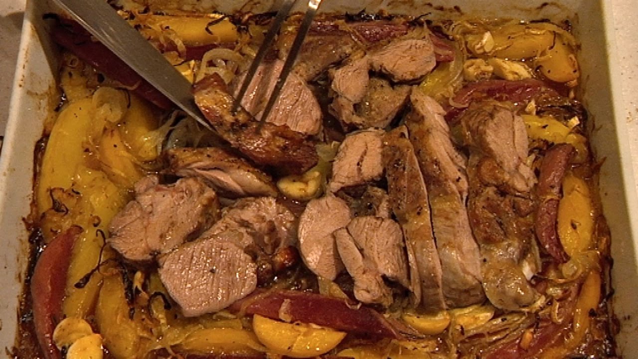 Lammschulter auf Kartoffeln und Zwiebeln - Ninas Kochlust