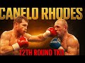 Canelo Alvarez vs Ryan Rhodes | Brutal TKO Finish | Full Boxing Fight Highlights HD