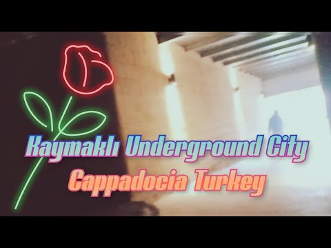 Video: Turismo Sa Turkey: Derinkuyu At Kaymakli