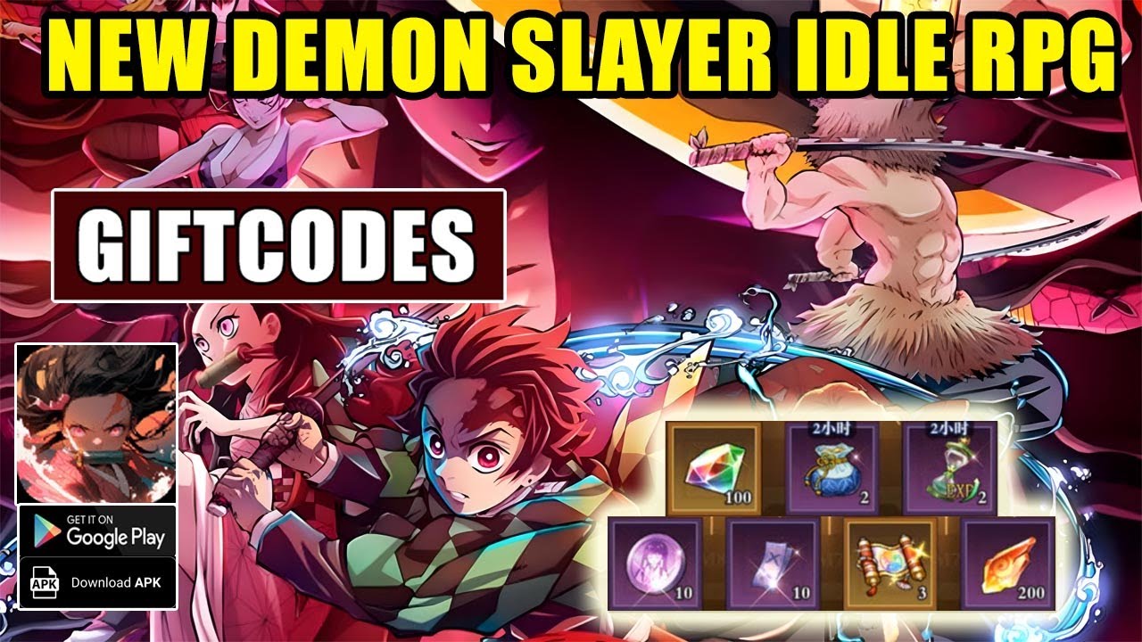 New Demon Slayer Idle RPG & All 3 Giftcodes - How to Redeem Code