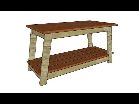 How to build a TV stand - YouTube