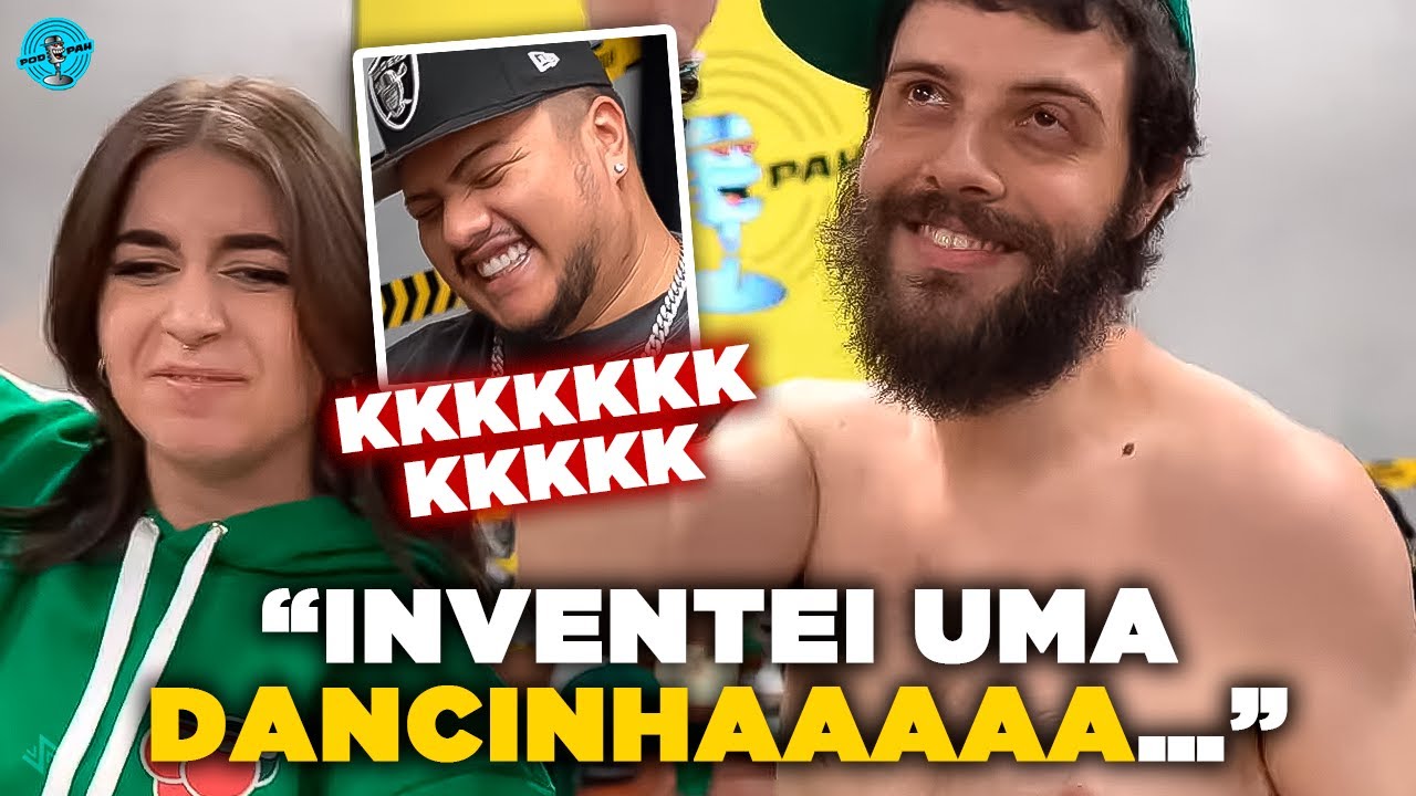 DEFANTE E SOFIA DANÇANDO TIKTOK NO PODPAH