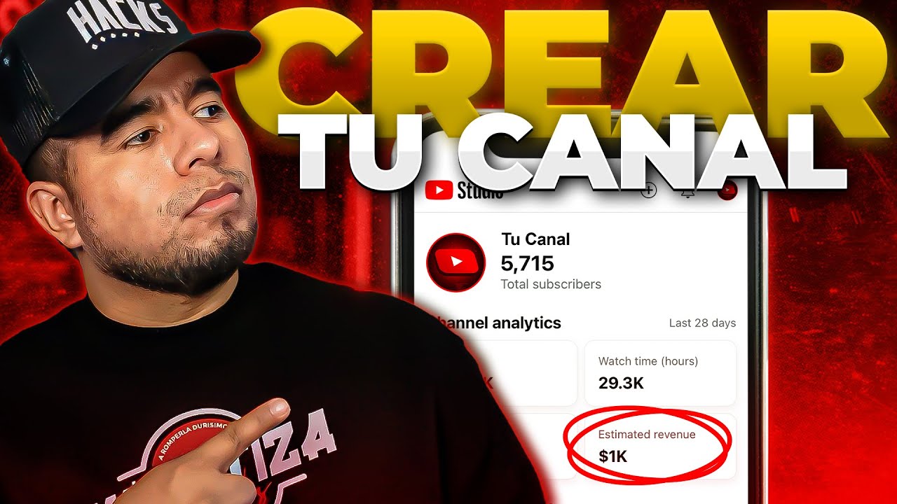 Como CREAR un Canal de YouTube desde Cero (tutorial paso a paso) - YouTube