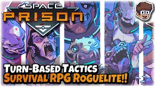 Turn-Based Tactics Survival RPG Roguelite!! | Let's Try Space Prison