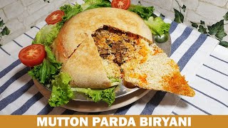 MUTTON PARDA BIRYANI RECIPE / MUTTON BIRYANI EASY RECIPE BY FOOD FOR FAMILY