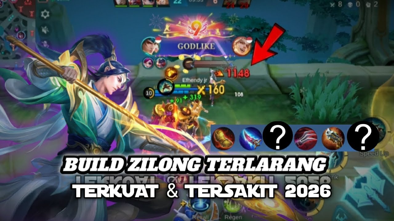 Zilong Gameplay Build Terlarang 2026 !!! [ Mobile Legends Bang Bang ]