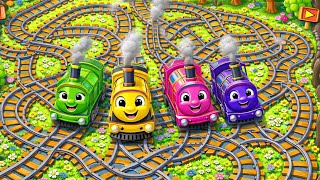 🚂 Train Tiles Express Puzzle (Forest Level) | Android Gameplay Ep.537 screenshot 1