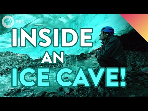 Why Is Glacier Ice Blue? Exploring An ICE CAVE!