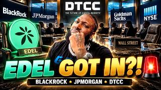 EDEL FINANCE + DTCC?! WALL STREET JUST PUT THIS CRYPTO ON THE MAP