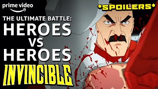 How Invincible Destroyed The Hero Vs Hero Trope Invincible Prime Video Essay
