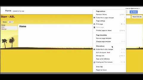 CCA Google Sites: #3 Student Website Making Tabs