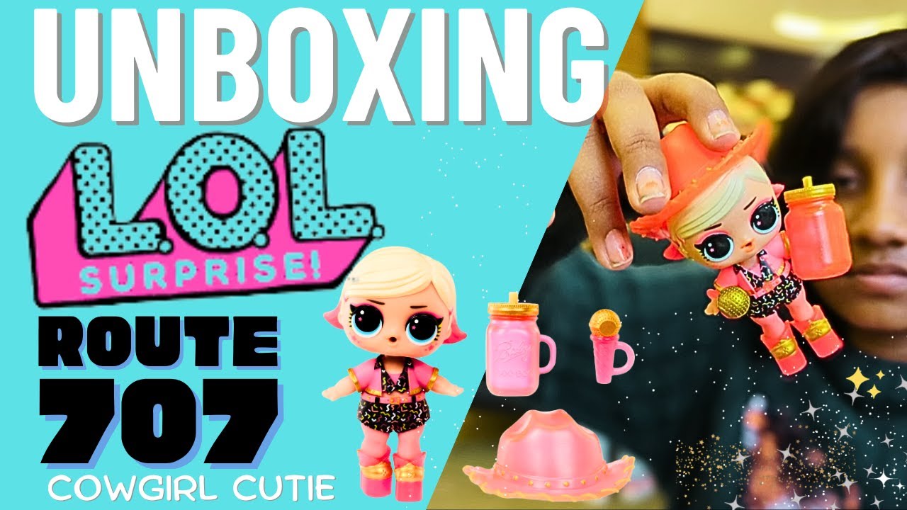 LOL Surprise Route 707 Tots Wave 1 – Bambola In Edizione Limitata – Tema Viaggio In Auto – 8 Sorprese