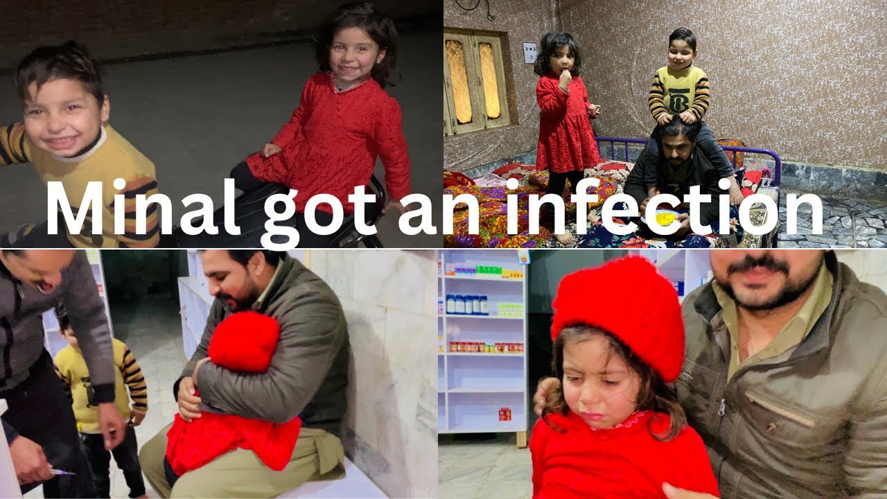 Minal got fever and injection 😢/#kashifvlogs#entertainment #vlog #villagelife