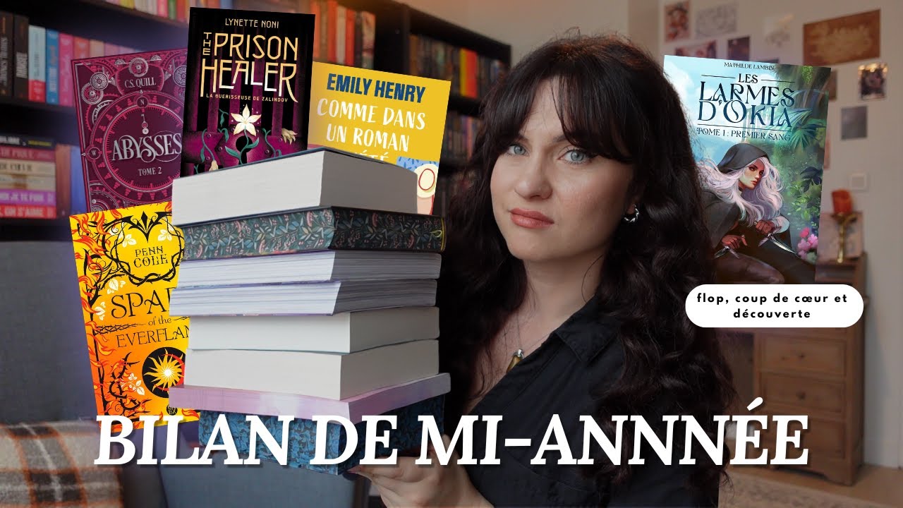 On fait le bilan de la première moitié de l'année ? 📖 (2025) l MID YEAR BOOK FREAKOUT TAG