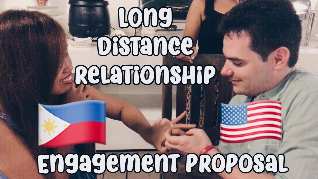 I M ENGAGED W My LONG DISTANCE RELATIONSHIP USA PHILIPPINES YouTube