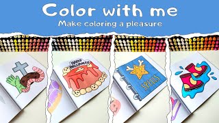 42 Minutes of Calm relaxing coloring for your mind soul