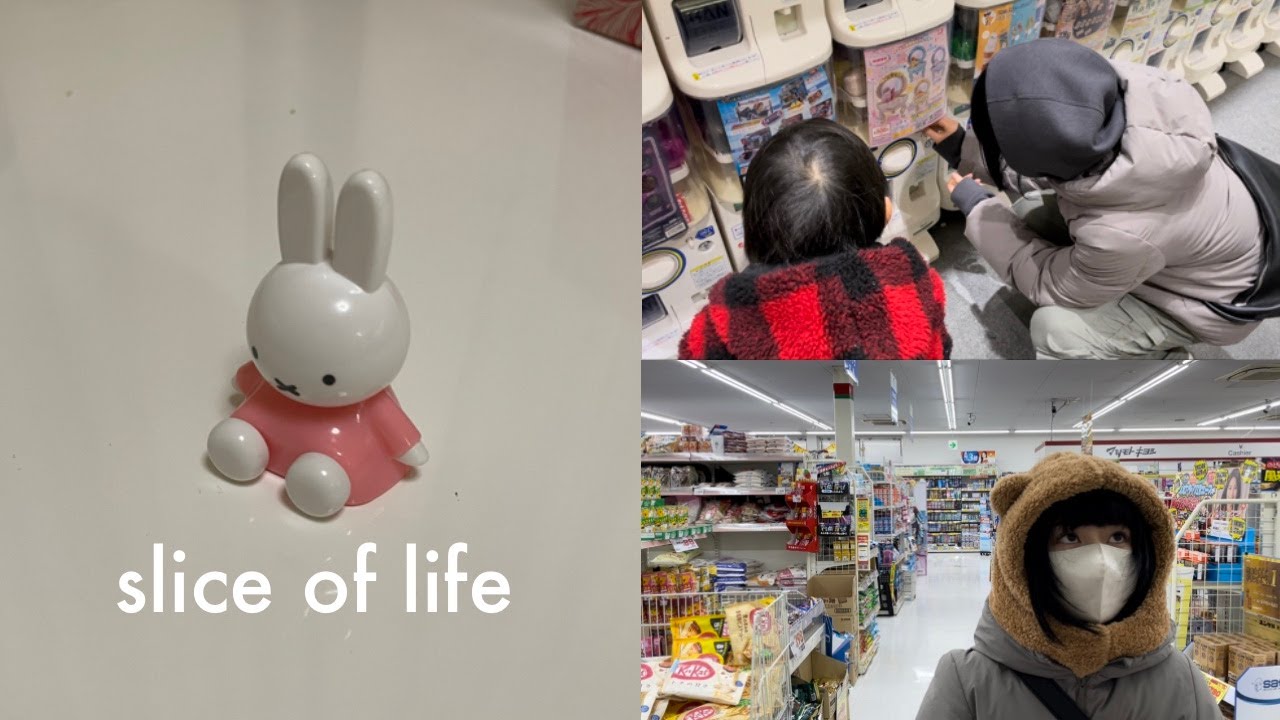 japan vlog | random days, gatcha + blind box, slice of life