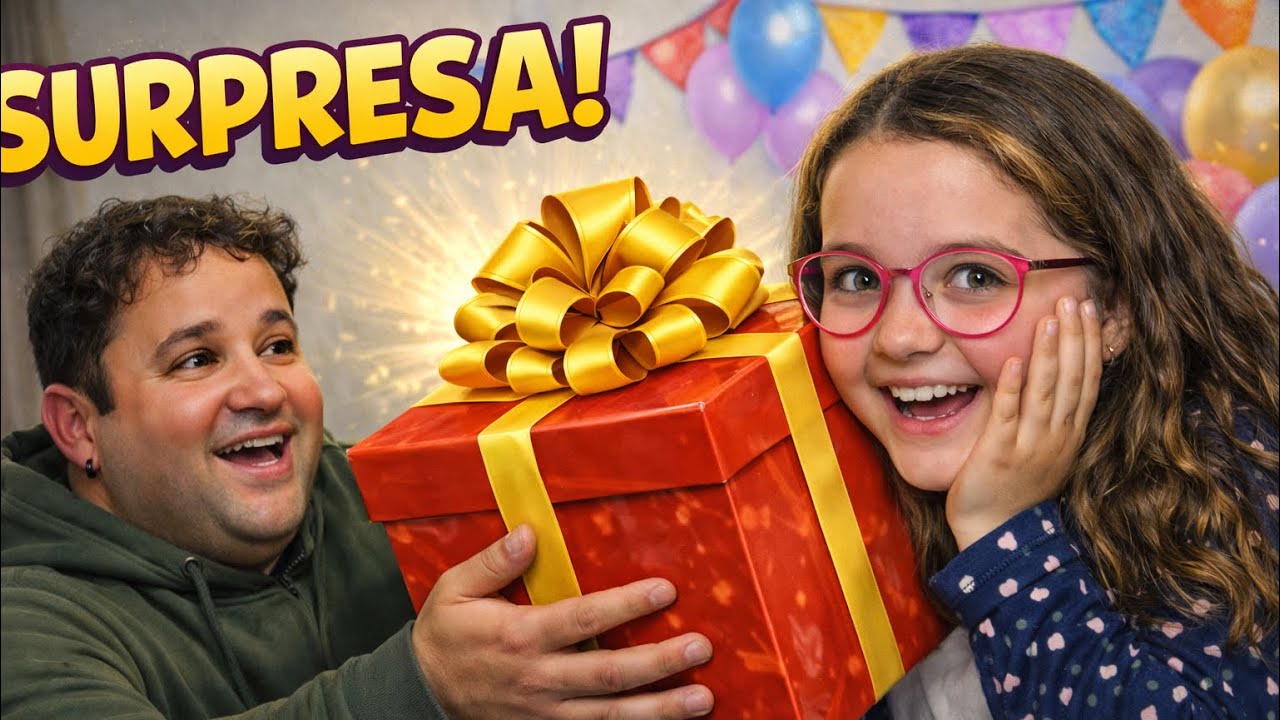 Fiz uma surpresa para minha filha