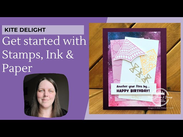 Stampin' Up! Kite Delight Carefree Birthday with Video Tutorial