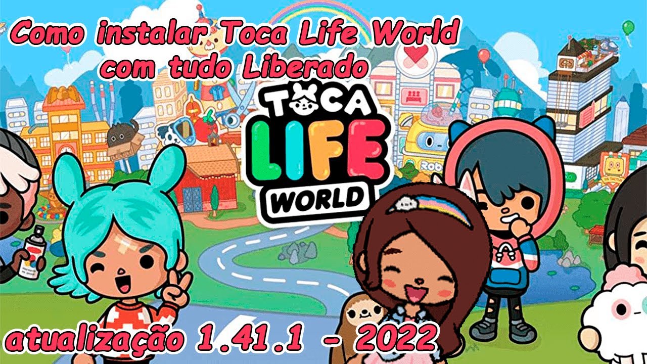 Álbum de Figurinhas Toca Life World Toca Boca