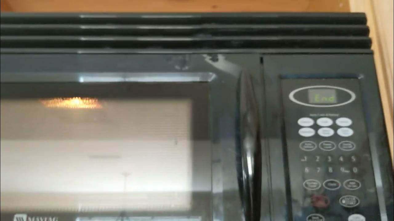 literally a microwave microwaving nothing. YouTube