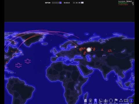 Defcon NUCLEAR WAR!!!! (Usa vs Russia) - YouTube