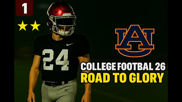 Creating My 2 STAR UNDERDOG RB! College Football 26 Road To Glory Ep. 1