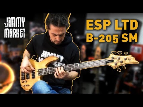 esp-ltd-b-205-sm-bass---review-jimmy-market-[en-sub]