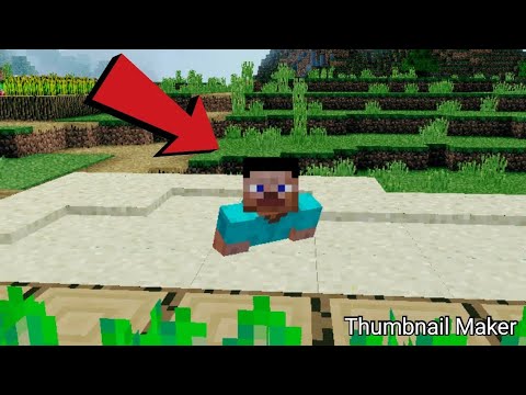 MINECRAFT: Steve hit quicksand!!!