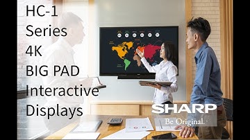 Sharp BIG PAD HC1 at ISE 2019