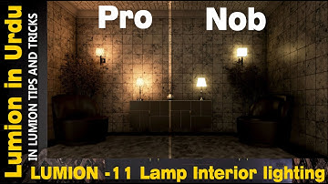 Perfect Lamp Light in Lumion Tips with Urdu/Hindi Explanation - Lesson - 02