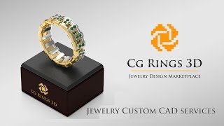 Jewelry Set-Jewerly 3D CAD video
