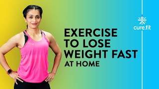 EXERCISE TO LOSE WEIGHT FAST by Cult Fit | Belly Fat Workout | Burn Belly Fat | Cult Fit | CureFit