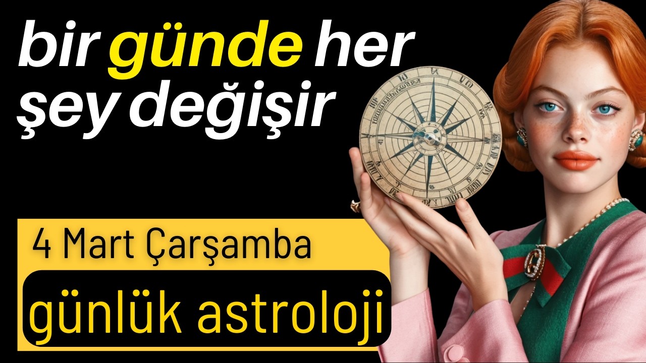 4 Mart Çarşamba - Günlük Burç, Günlük Astroloji