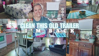 I’M BACK  | OLD SINGLE WIDE CLEAN WITH ME | WHERE DID I GO?