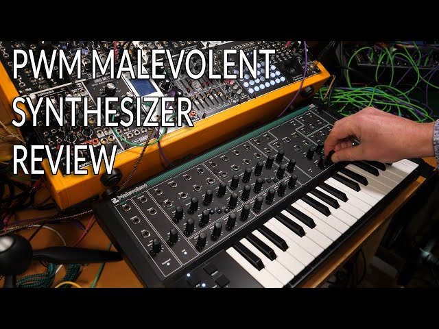 PWM Malevolent semi-modular synthesizer review - YouTube