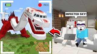 AKU & @AKUDAP DI SERANG INFECTED SKY YANG SANGAT MENYERAMKAN! KITA TERCULIK!