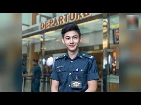 颜值比宋仲基还高，却在机场当保安，每天都会引大批女粉丝拥堵！