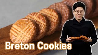 Breton Cookies | Best French butter cookies by Hanbit Cho 90,278 views 2 years ago 6 minutes, 38 seconds
