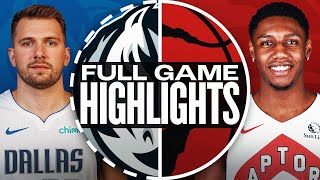 MAVERICKS at RAPTORS | FULL GAME HIGHLIGHTS | December 7, 2024