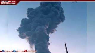 Merapi Yanardağında Patlama Meydana Geldi